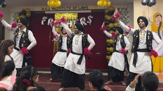 Bhangra khalsa college 🙌❤️‍🔥 [upl. by Aikat]