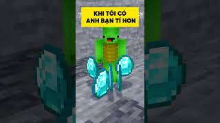 Khi tôi có anh bạn tí hon 2 minecraft xuhuong xuhuong [upl. by Nylorahs]