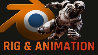 How to Rig and Animate in BLENDER [upl. by Lomaj]