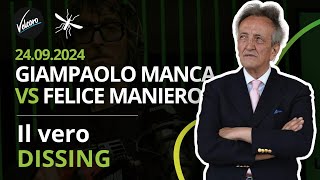 Giampaolo Manca VS Felice Maniero Il vero dissing  La Zanzara del 24092024 [upl. by Latoya258]