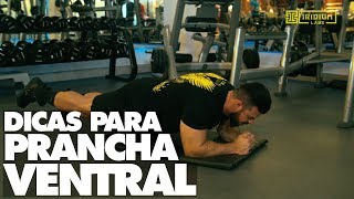 Dicas do Laercio 4 dicas para você executar a prancha ventral com perfeição [upl. by Monda244]