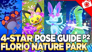 Florio Nature Park 4Star Pose Guide  New Pokemon Snap [upl. by Ydarb]