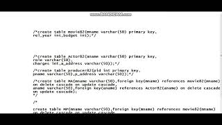 Mastering Database Design Movie Actor and Producer Tables [upl. by Eidlog]