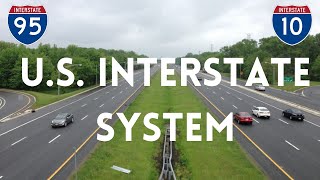 The US INTERSTATE HIGHWAY SYSTEM Explained [upl. by Cralg]