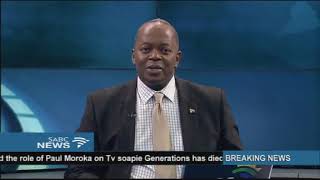 Joseph Mathunjwa on 950 trapped miners in a Free state mine [upl. by Drofwarc]