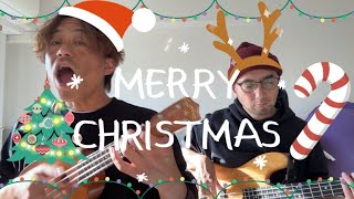 Last Christmas 🎄 Wham Cover ⛄️ Ukulele and Bass Guitar 80s Christmas Song George Michael [upl. by Akayas810]