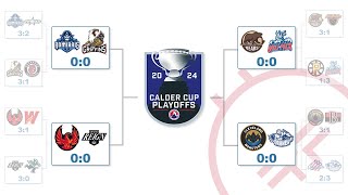 Division Finals  Calder Cup Playoffs Bracket  AHL 2024 [upl. by Flowers309]