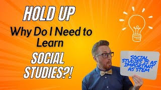 The SECRET to WHY we Study Social Studies UNCOVERED [upl. by Armil503]