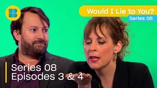 Why Mel Giedroyc Licked a Cake  Would I Lie to You  S08 E03 amp 04  Full Episode  Banijay Comedy [upl. by Vanda138]