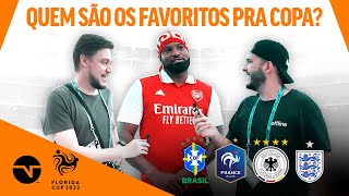 BRASIL É UM DOS FAVORITOS PARA A COPA PERGUNTAMOS AOS GRINGOS DIRETAMENTE DA FLORIDA CUP [upl. by Allicserp]