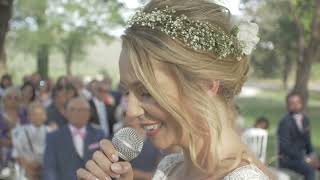 Film de mariage vidéo de la cérémonie de Justine et Alex [upl. by Oinegue]