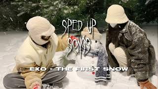 EXO  The First Snow sped up [upl. by Pinelli]