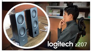 Unboxing y Review parlantes Logitech z207  Económicos pero nada despreciables 2023 [upl. by Aronas]