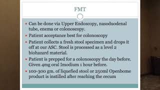 BorlandGroover Clinic Dr Misra reviews CDiff [upl. by Magen]