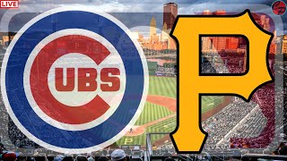 PITTSBURGH PIRATES vs CHICAGO CUBS MLB BASEBALL GAME 134 LIVE GAME CAST amp AUDIO [upl. by Nahtonoj130]