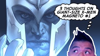 3 THOUGHTS 💭 GiantSize Xmen Magneto 1 [upl. by Arraik83]