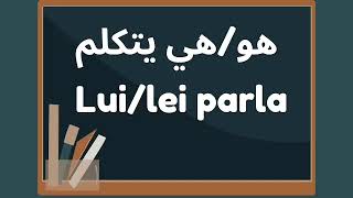 Impara il Verbo Parlare con Esempi Pratici  تعلم الفعل quotتكلمquot مع أمثلة عملية [upl. by Assenna]