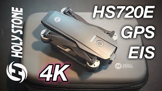 HolyStone HS 720E with EIS  Review Setup Test Flight and 4K Video Samples [upl. by Aserehc]