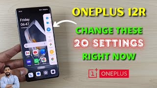 OnePlus 12R 5G  Change These 20 Settings Right Now [upl. by Anniken]