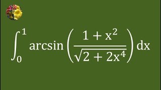 Evaluating the definite integral using unique techniques which one might have not seen before [upl. by Atinus973]