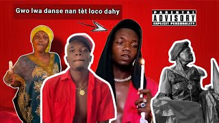 Gwo lwa danse nan tèt loco dahy  Naysan tchika rele espri guinen ak yon bouji djab nan men l [upl. by Nellad3]