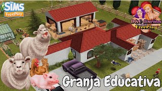 GRANJA EDUCATIVA 🐑🐓🌳 thesimsfreeplay by Danita Sims [upl. by Michiko928]