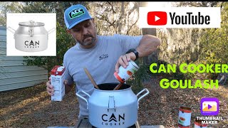 Simple amp easy Goulash recipe in the Can Cooker [upl. by Oirramaj]