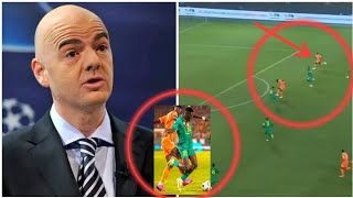 Réaction de Président de FIFA sur l Arbitre après match Sénégal vs Côte dIvoire [upl. by Odnam]