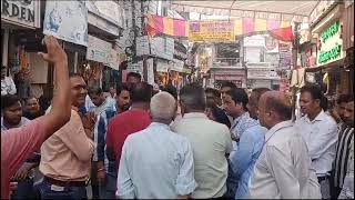 Haridwar Jwalapur ke bajaron Main Chala atikraman Abhiyan😱😱 viral video [upl. by Asserat48]