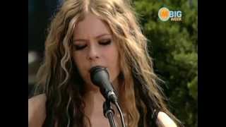 Avril Lavigne  My Happy Ending Acoustic Live Nick U Pick 2004 [upl. by Niamert]