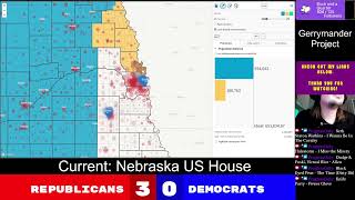 Gerrymander Project Nebraska US House [upl. by Ecirp300]