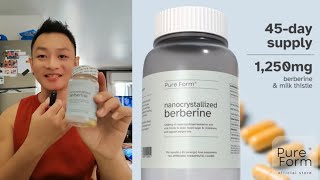 WHAT IS PUREFORM NANOCRYSTALLIZED BERBERINE HEALTH BENEFITS [upl. by Akemat821]