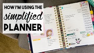 How Im Using the Simplified Planner [upl. by Edwin959]