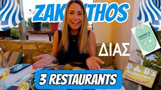 Zante 2024 Kalamaki Restaurants Part 1 Dias Dafnis amp D amp Bs [upl. by Edmonds595]