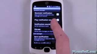 How To Set Text Message Notification SoundRingtone for Android [upl. by Breech]