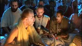 Hare Krsna Kirtan At Sri Vrindavan Dham w Aindra Prabhu ep1 [upl. by Artim]