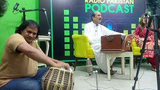 live performance radio Pakistan Lahore with gulam Abbas and Asif Ali Khan tabla player [upl. by Gan]