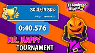 Scuttle Skip ⏭️  Mr Happy 🎃 Prize ✨  Lighting ⚡ Beach Buggy Racing 2 bbr2gameplay [upl. by Ailee407]