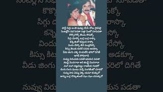 Party gurtuTelugu lyrical songs [upl. by Eceerehs]