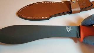 Benchmade 153 Jungle Machete Bolo Point [upl. by Sabine821]