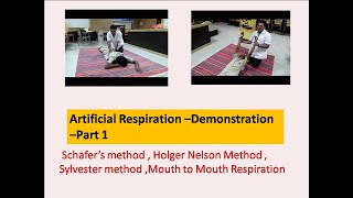 Artificial Respiration Part 1 l Respiratory System [upl. by Nomde746]