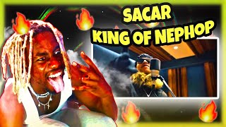 FIRST TIME REACTING TO SACAR aka Lil Buddha  King of NEPHOP ft Uniq Poet Official Music Video [upl. by Philomena]