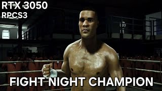 Fight Night Champion  RTX 3050 Laptop  i512450h  RPCS3 Gameplay [upl. by Schwenk909]