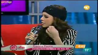 Entrevista a Danna Paola en Ella Con las Estrellas  El Show de Mis 15 [upl. by Farrica]