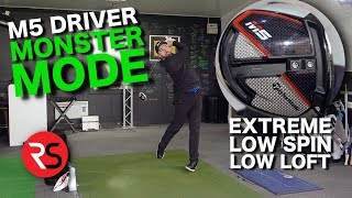 How far can I hit the TaylorMade M5 Driver in MONSTER MODE [upl. by Elbertine]