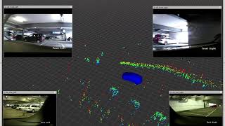 Parking at Shopping Mall – 4DUHD Automotive Radar  smartmicro® [upl. by Pastelki740]