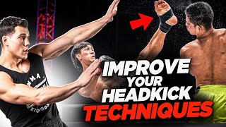 IMPROVE YOUR HEAD KICK TECHNIQUE With These UNIQUE DRILLS  BAZOOKATRAININGCOM [upl. by Alamaj581]