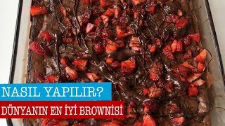 DÜNYANIN EN İYİ BROWNİSİ  BOL ÇİKOLATALI BROWNİ  ÖZLEM ÖZTÜRK  SÜTLÜ MUTFAK [upl. by Dupuy]