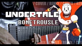 Undertale  Bonetrousle Papyrus Theme  METAL REMIX by Vincent Moretto [upl. by Eiddam]