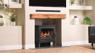 Dimplex Sunningdale OptiV Electric Stove [upl. by Yrrol]